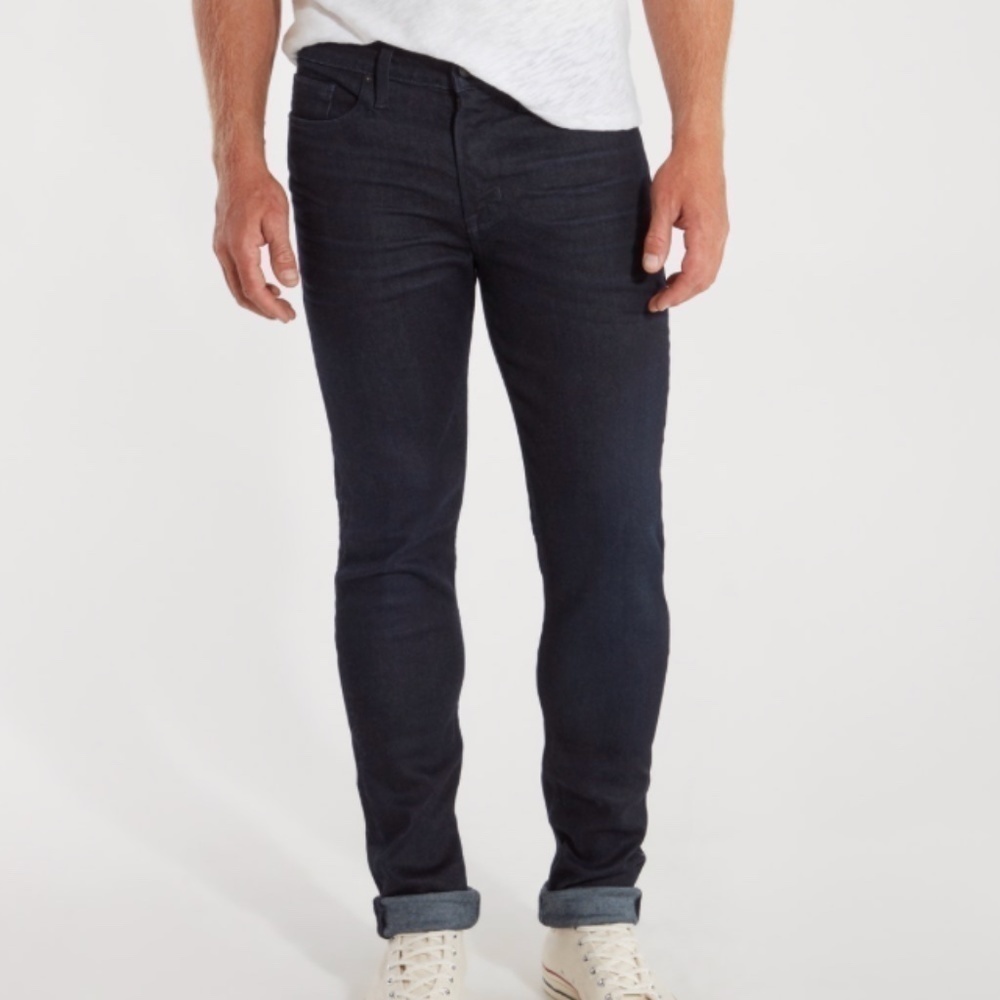 NWT Hudson Jeans Axl Skinny Fit Denim Pant in Freestyle Medium Dark Wash 32